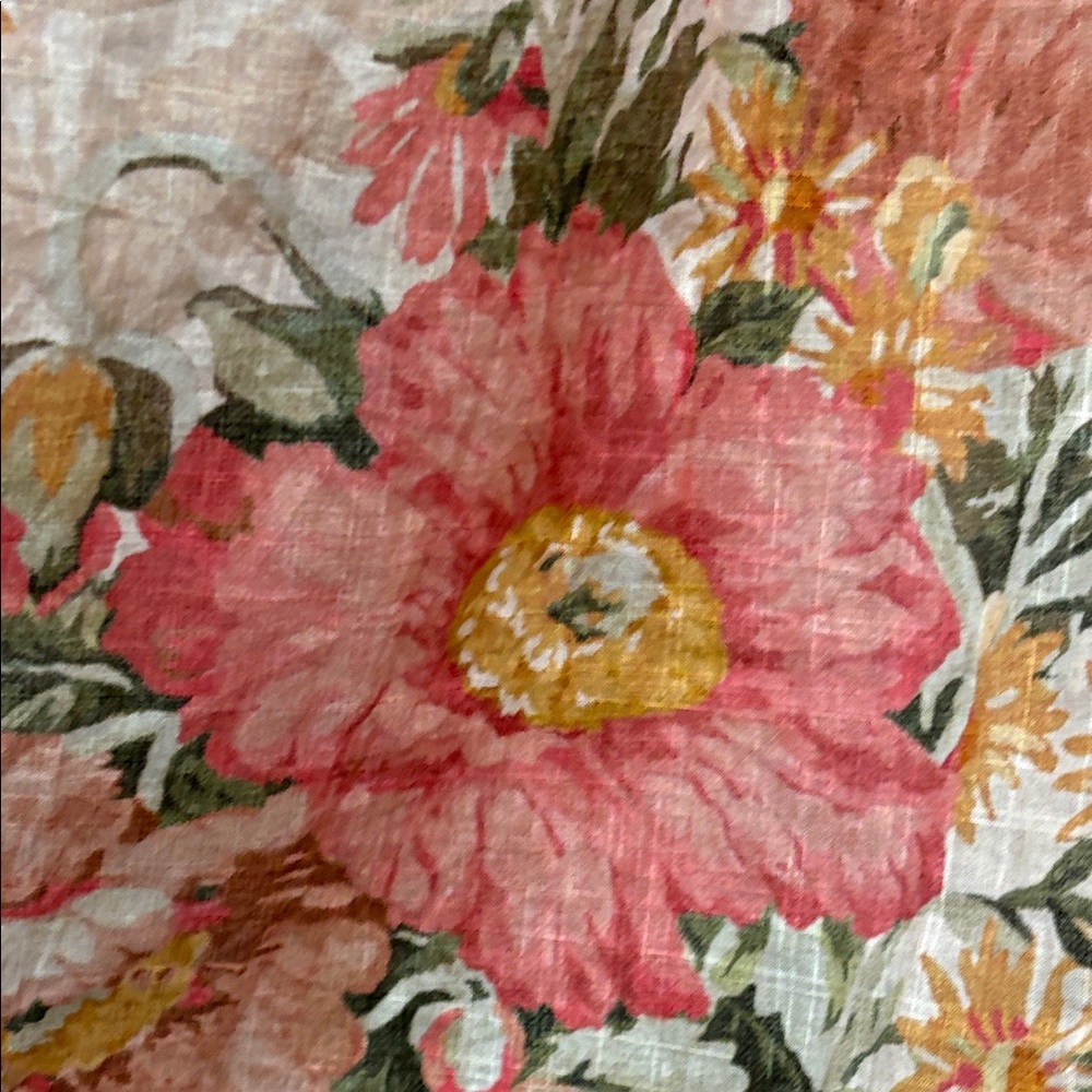 Zimmermann Multicolor Patchwork Style Floral A-Li… - image 3